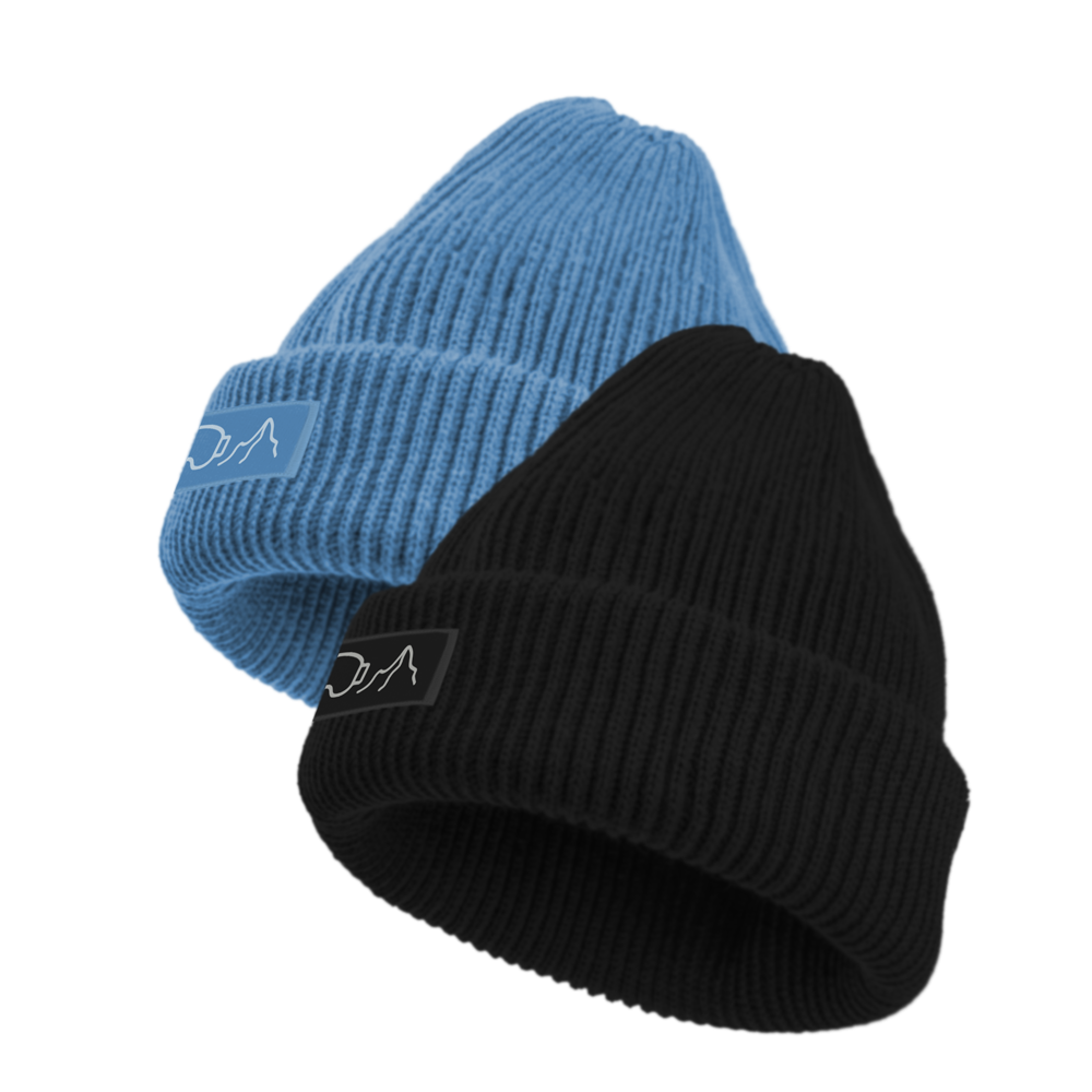 Beanie "Welle Brille Berg"