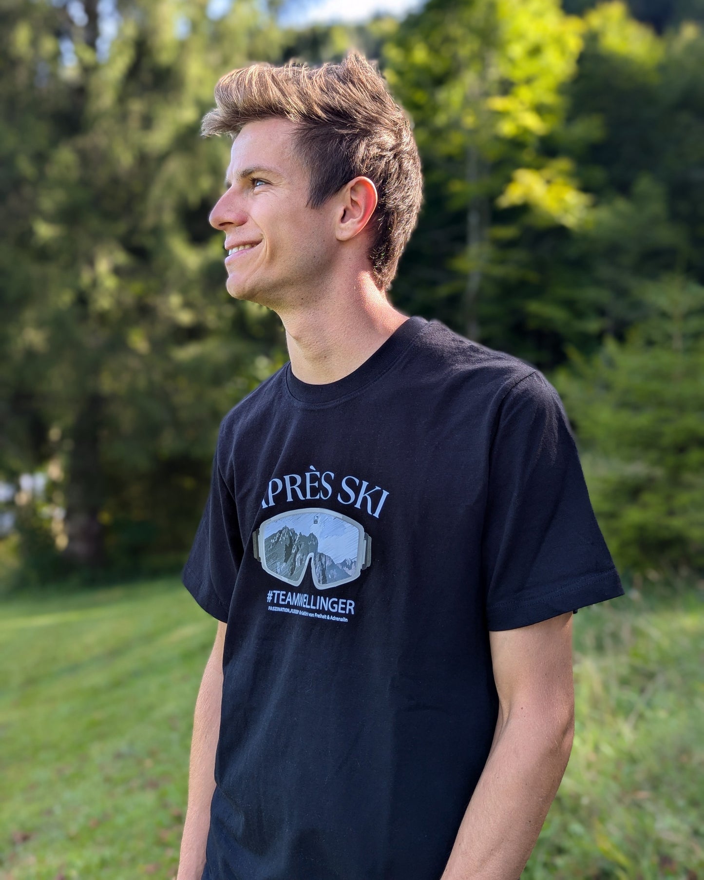T-Shirt "Apres Skibrille'" oversize