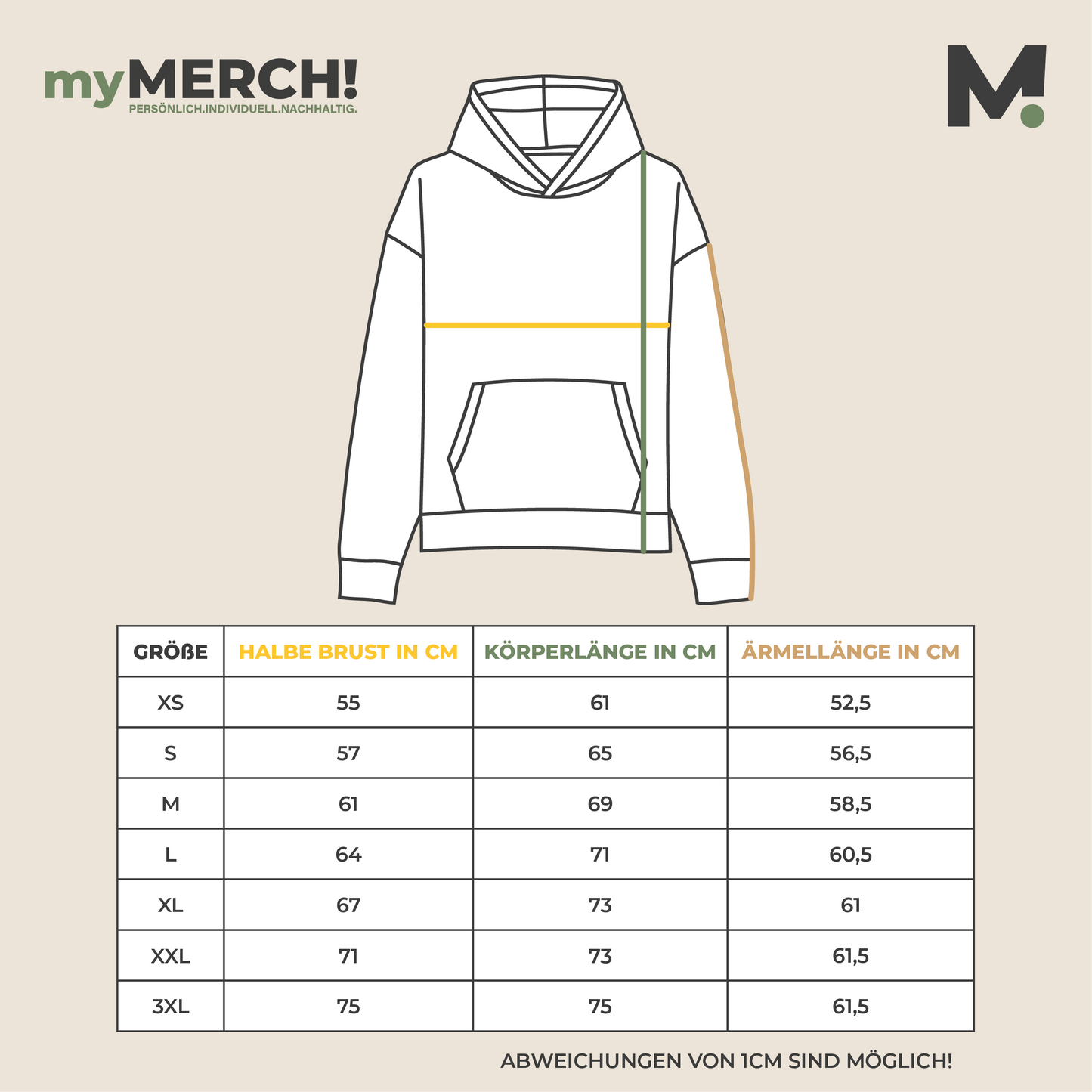 Pullover Unisex "AW" schwarz