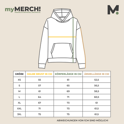 Pullover Unisex "AW" schwarz