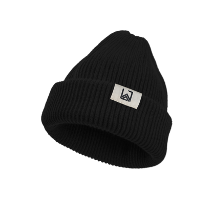 Beanie mit Label "AW Logo"