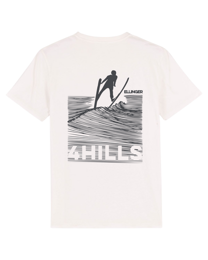 T-Shirt Unisex "Welle" weiß