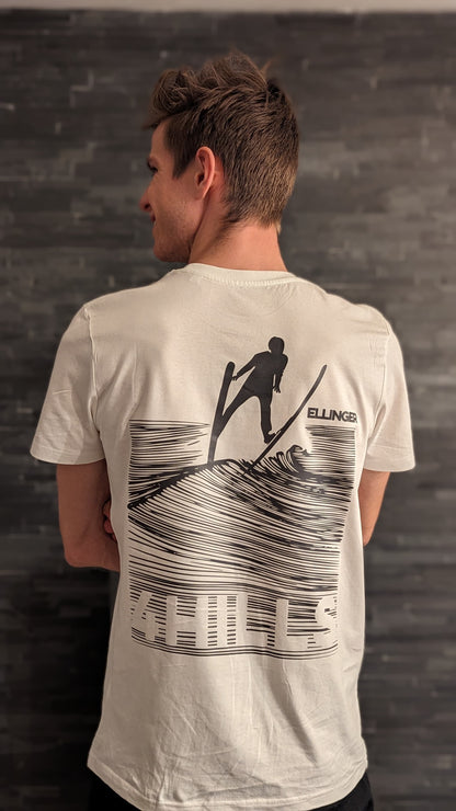 T-Shirt Unisex "Welle" weiß