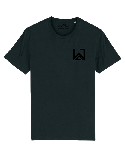 T-Shirt Unisex "AW" schwarz