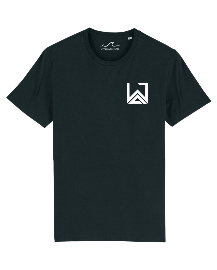 T-Shirt Unisex "AW" schwarz